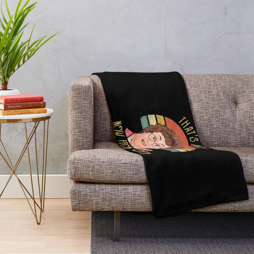 Mrs. Brown's Boys Plush Blanket with Soft and Cozy Design