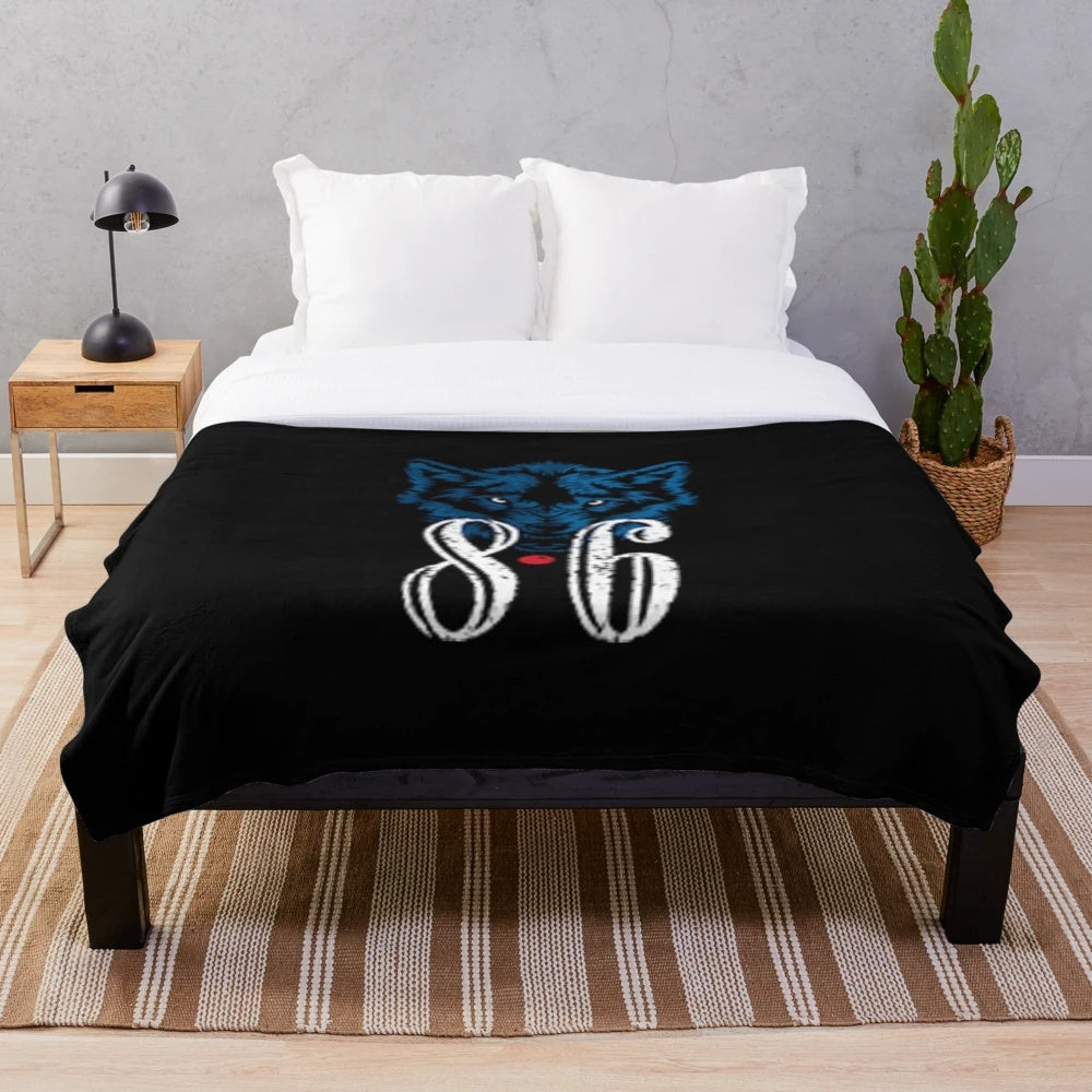 Soft and warm plush blanket with beer 8.6 design