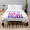 Soft and Cozy Plush Blanket with Color Guard Imagery