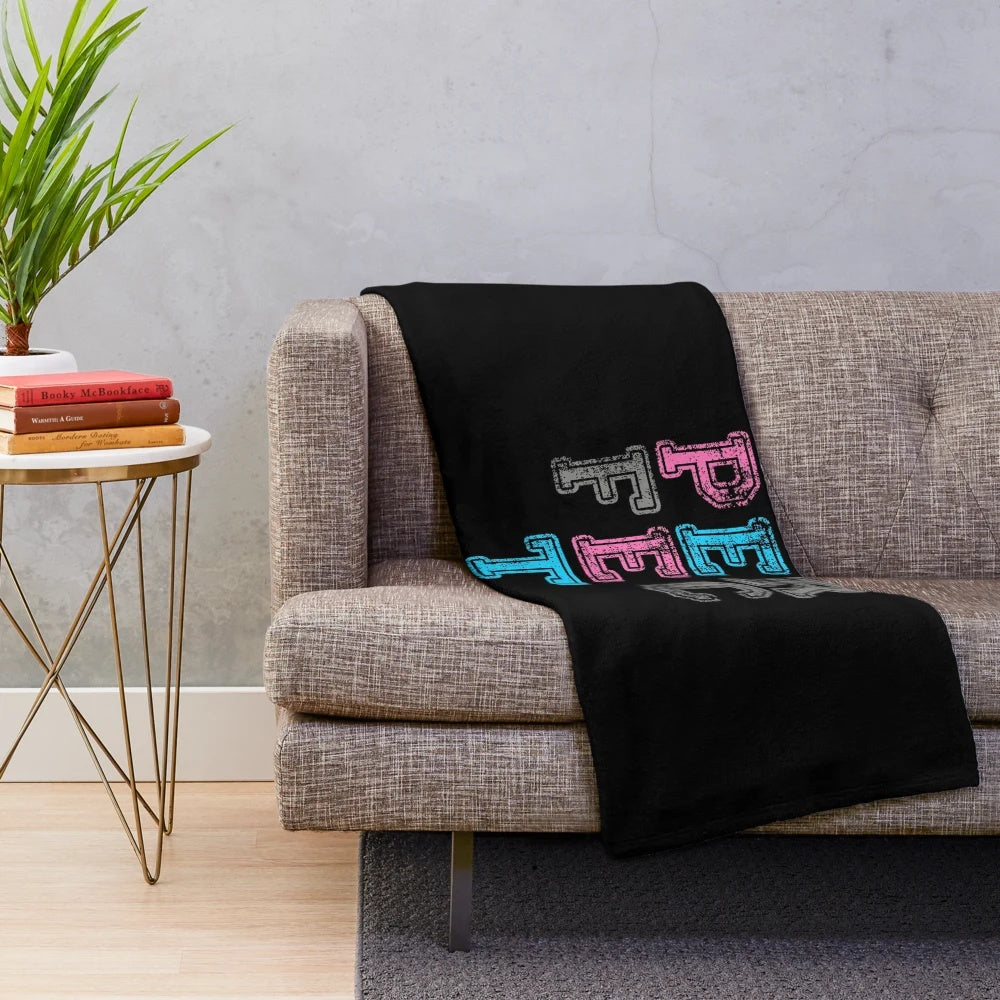 Plush blanket in a cozy and soft design