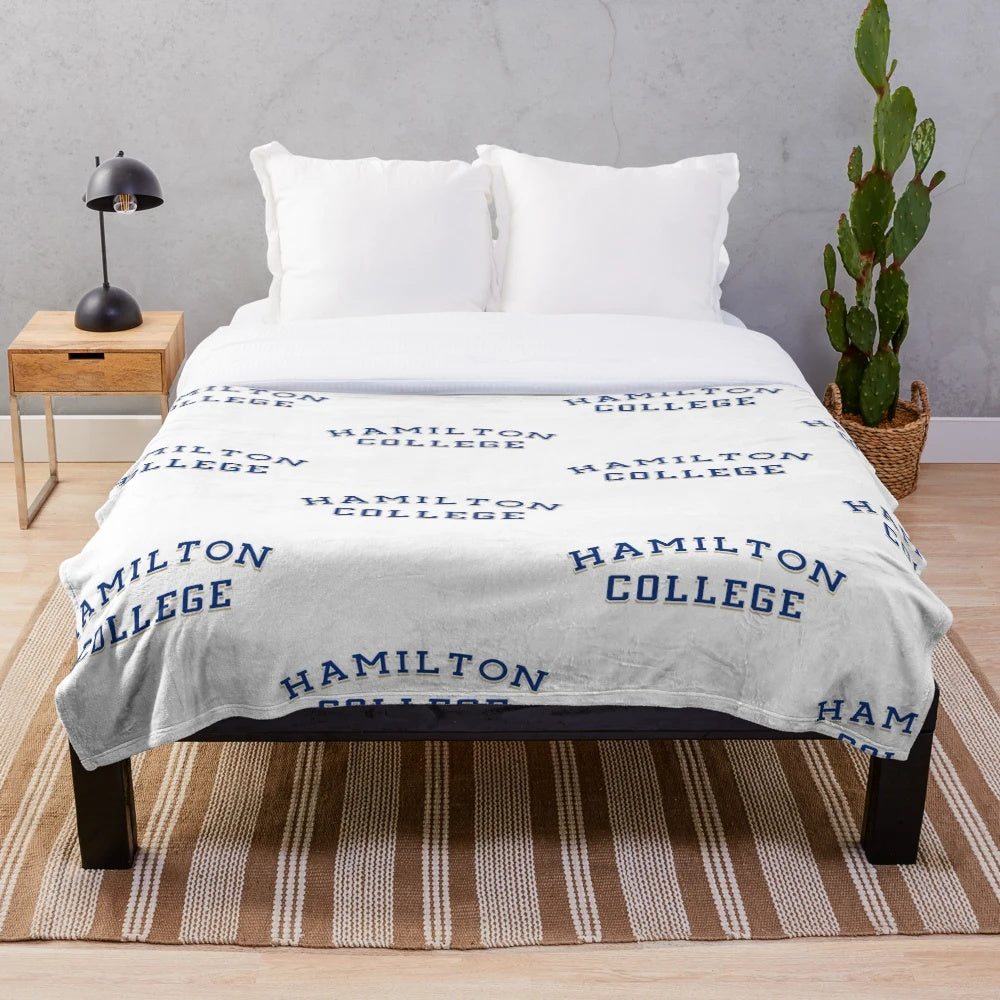 Hamilton College Continentals Plush Blanket
