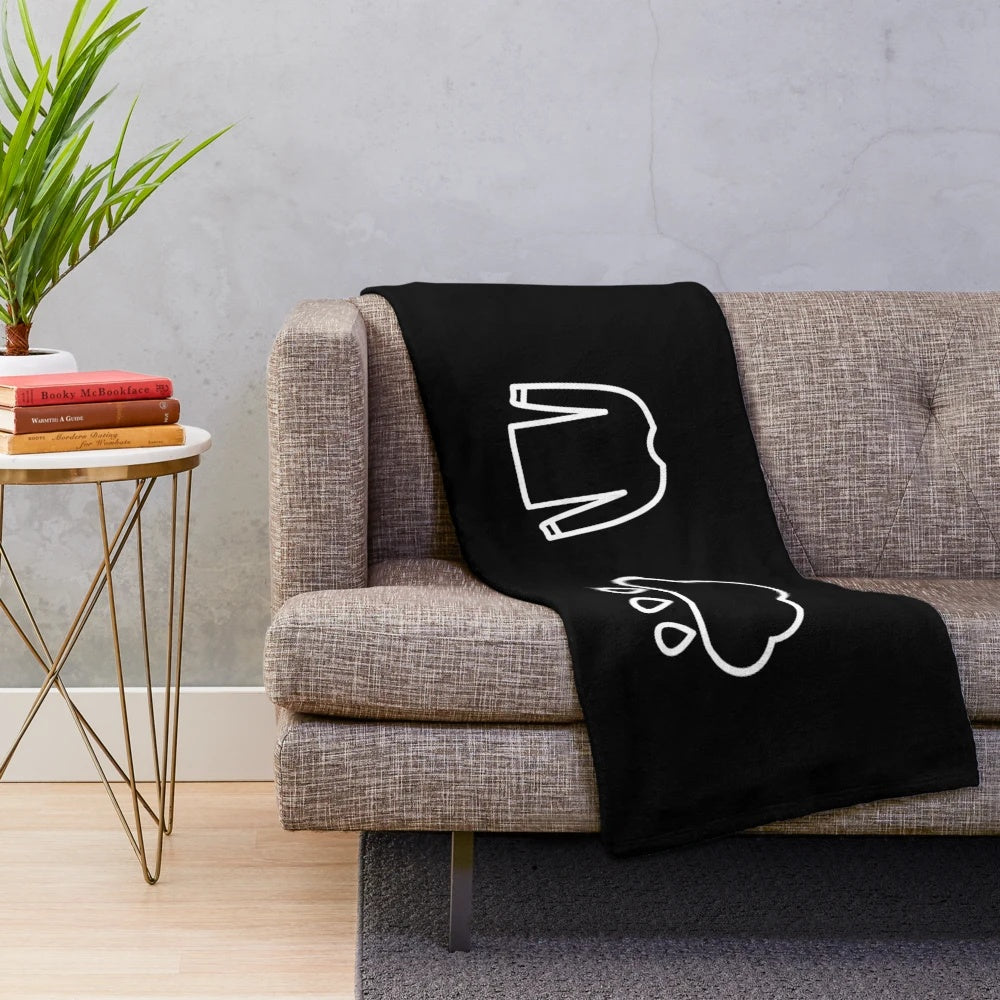 Soft and Cozy Plush Blanket Inspired by Indie Music
