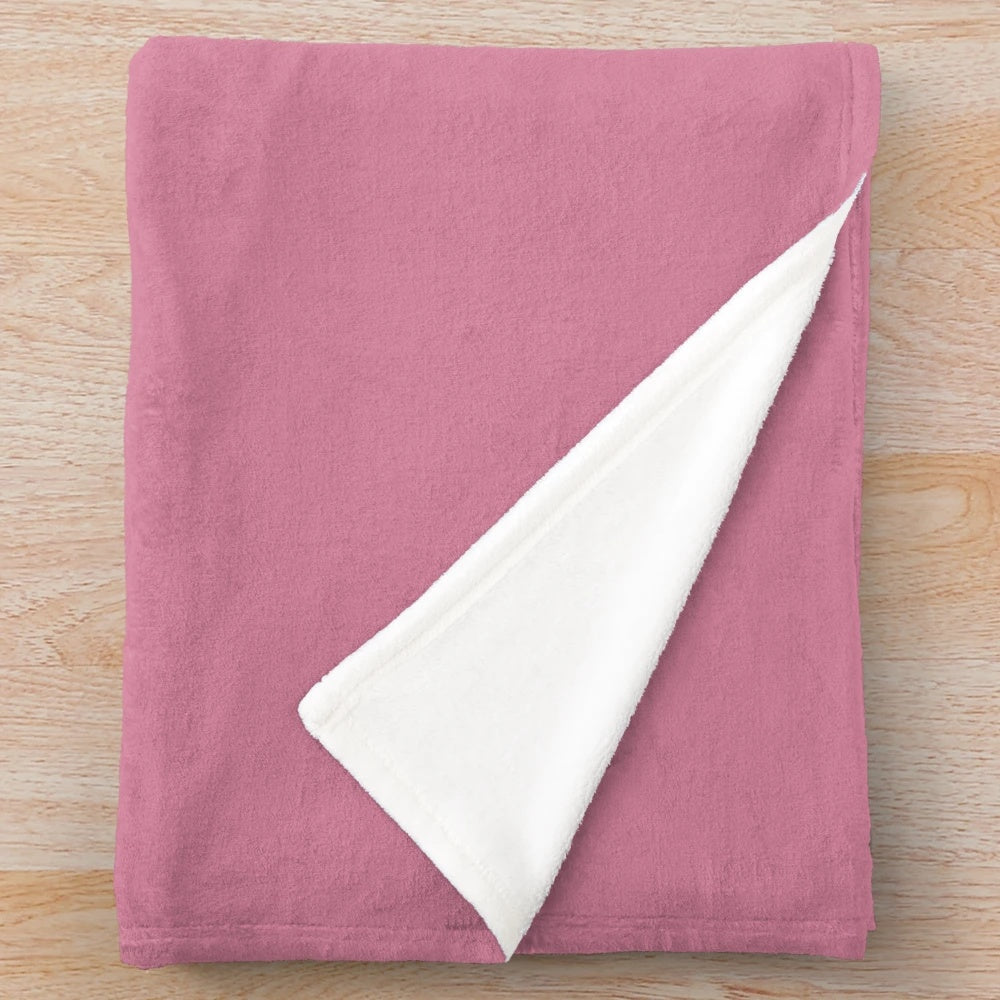 Soft, plush blanket with 'Super MOM' text in black and white design