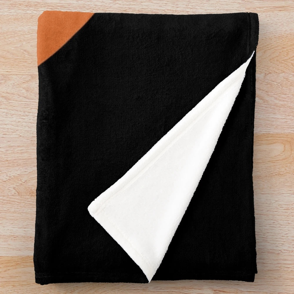 Plush blanket with a humorous "butt wiper" design, ideal for nurses and graduates