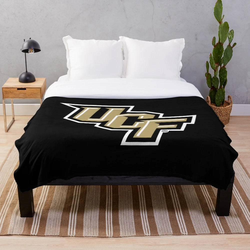 Soft and Plush Blanket Featuring Orlando College Sports Logos