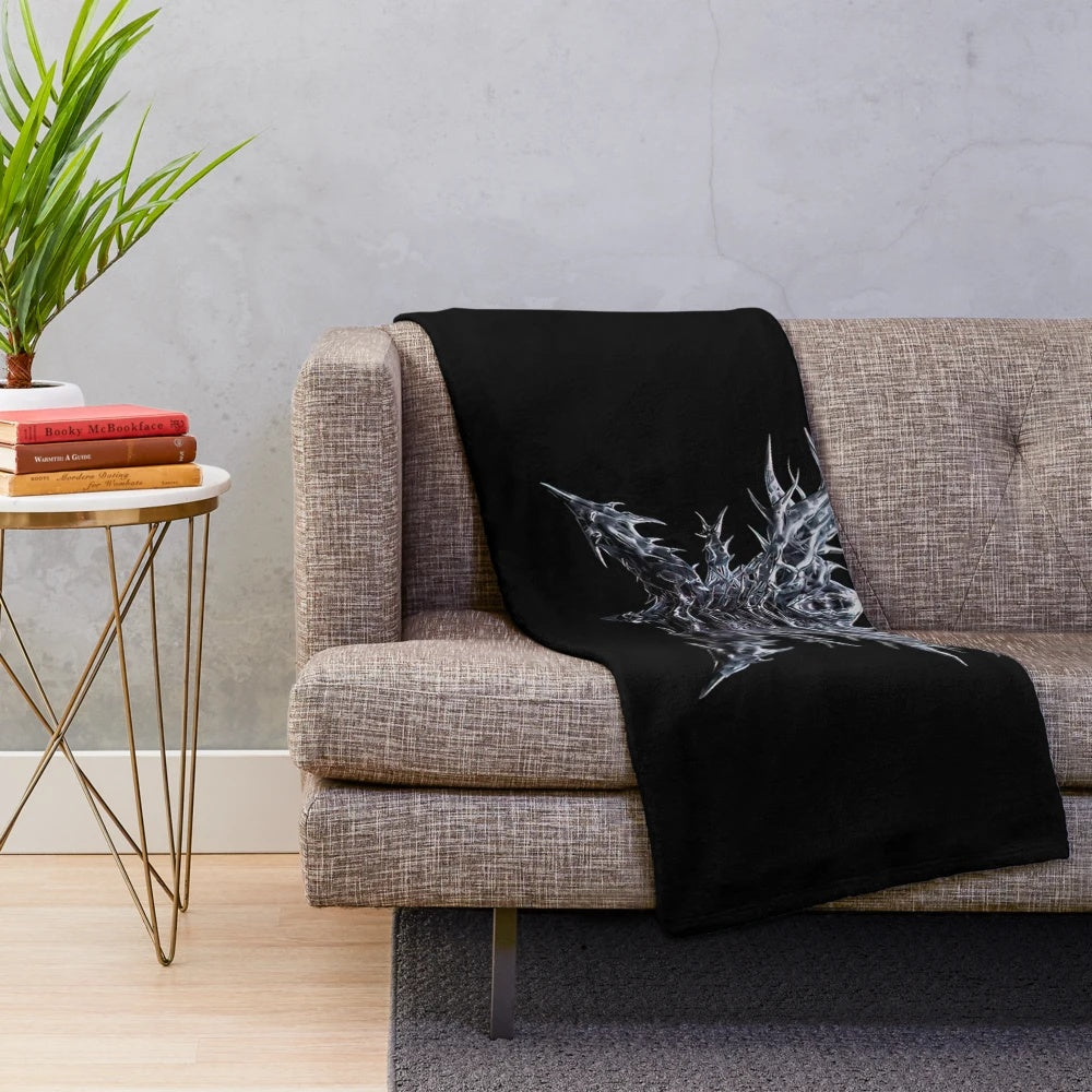 Polyphia-inspired plush blanket with band's distinct instrumental sound