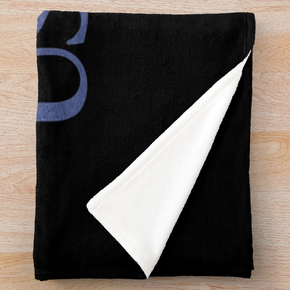 Plush blanket with US rowing inspired design