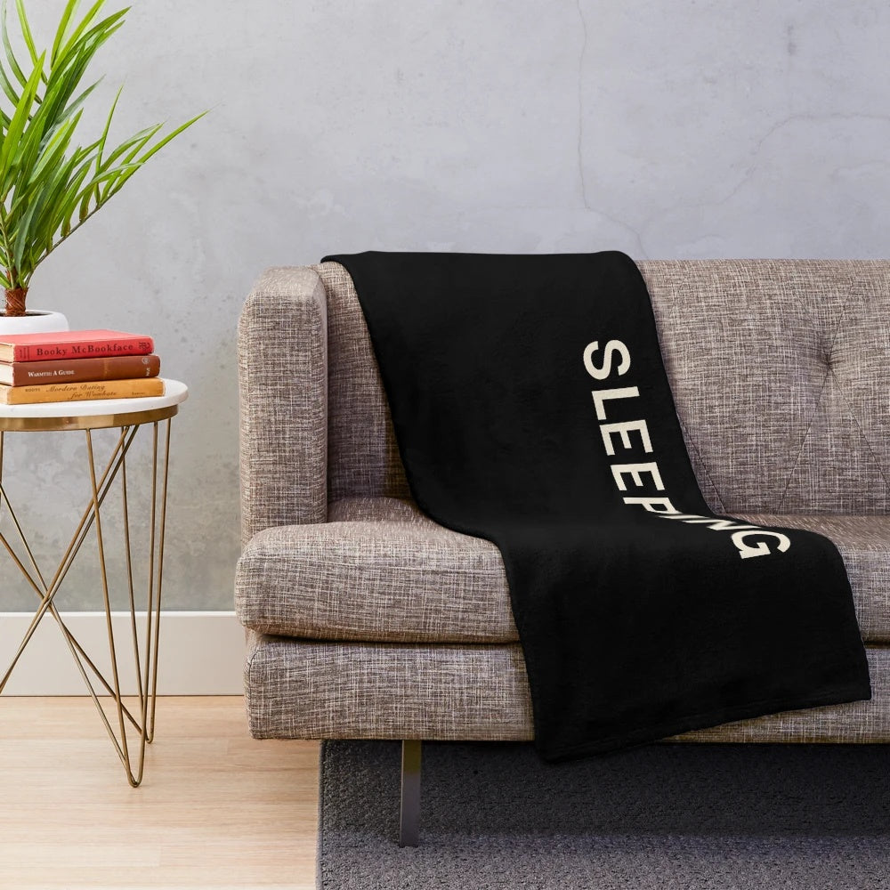 Cozy plush blanket perfect for nap time and sleeping hobbies