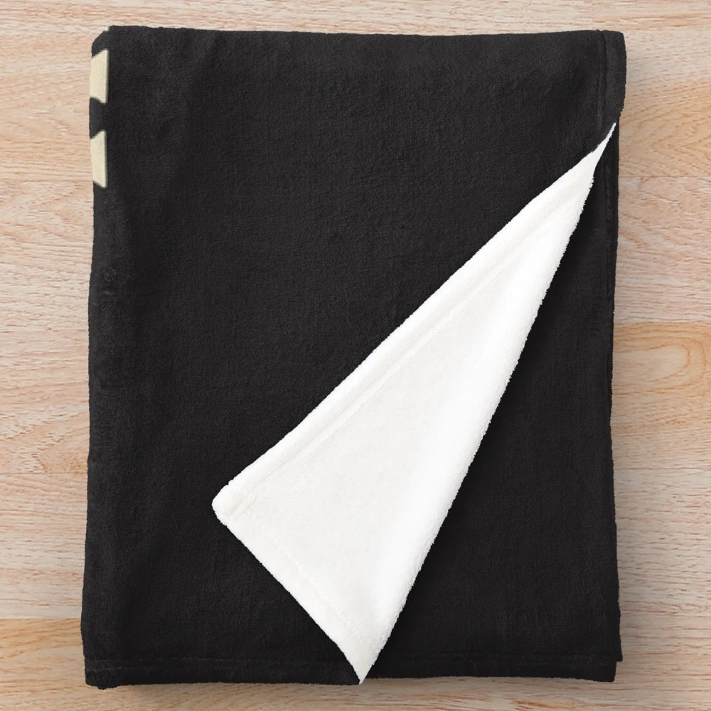 Business Analyst Plush Blanket with Data Analysis and Problem-Solving Imagery