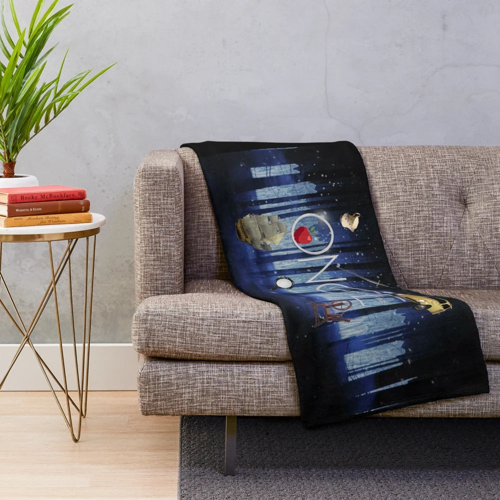 Once Upon a Time inspired plush blanket