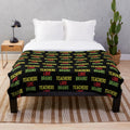 Plush blanket with "Teachers Love Brains" design
