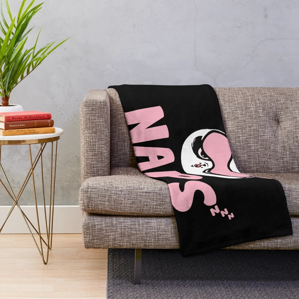 Cozy plush nap blanket for napping enthusiasts
