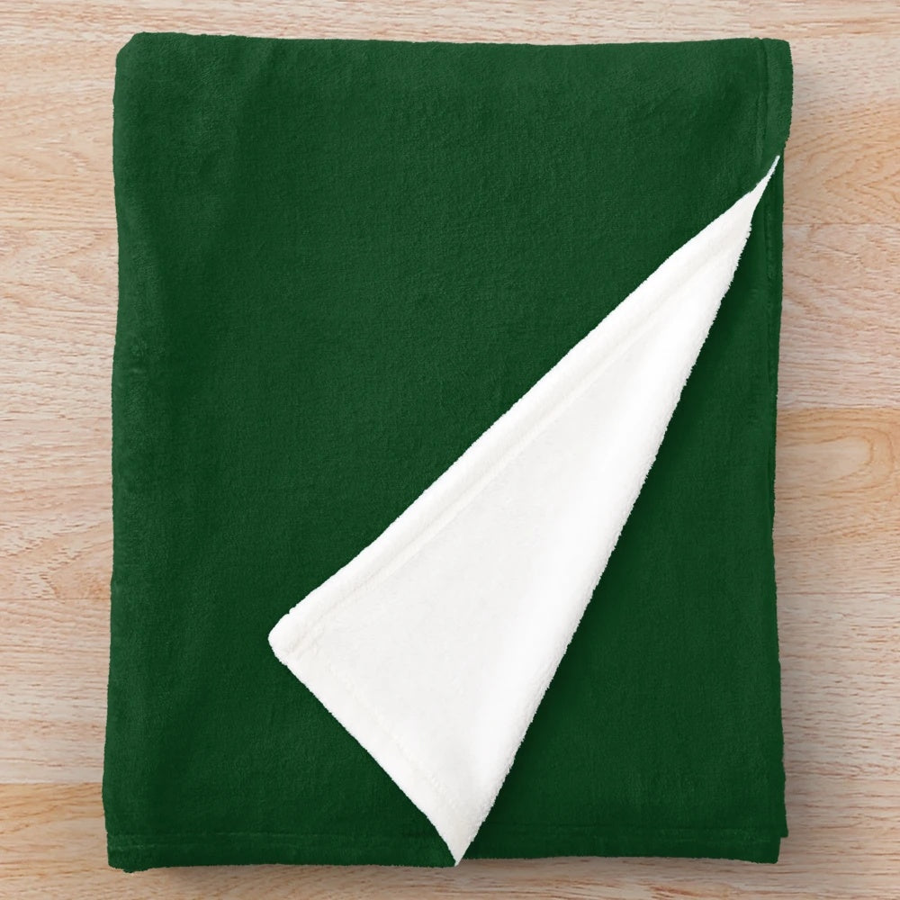 Portland Timbers-inspired plush blanket with team colors and logo