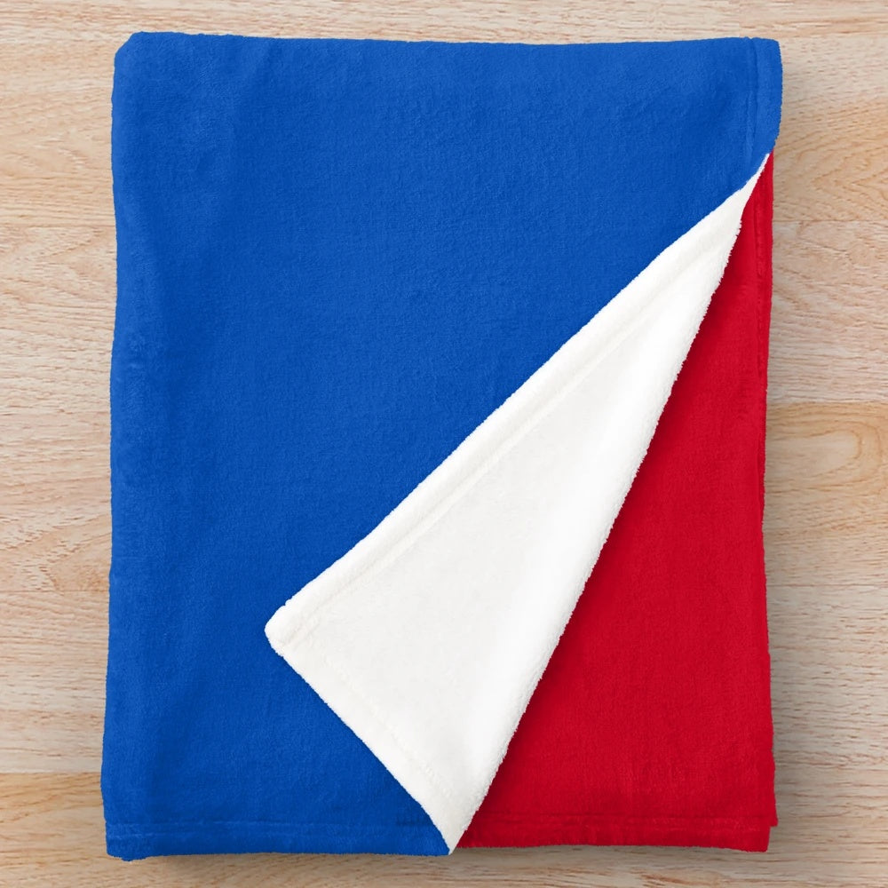 Ryan Jack-inspired plush blanket with the Glasgow Rangers logo