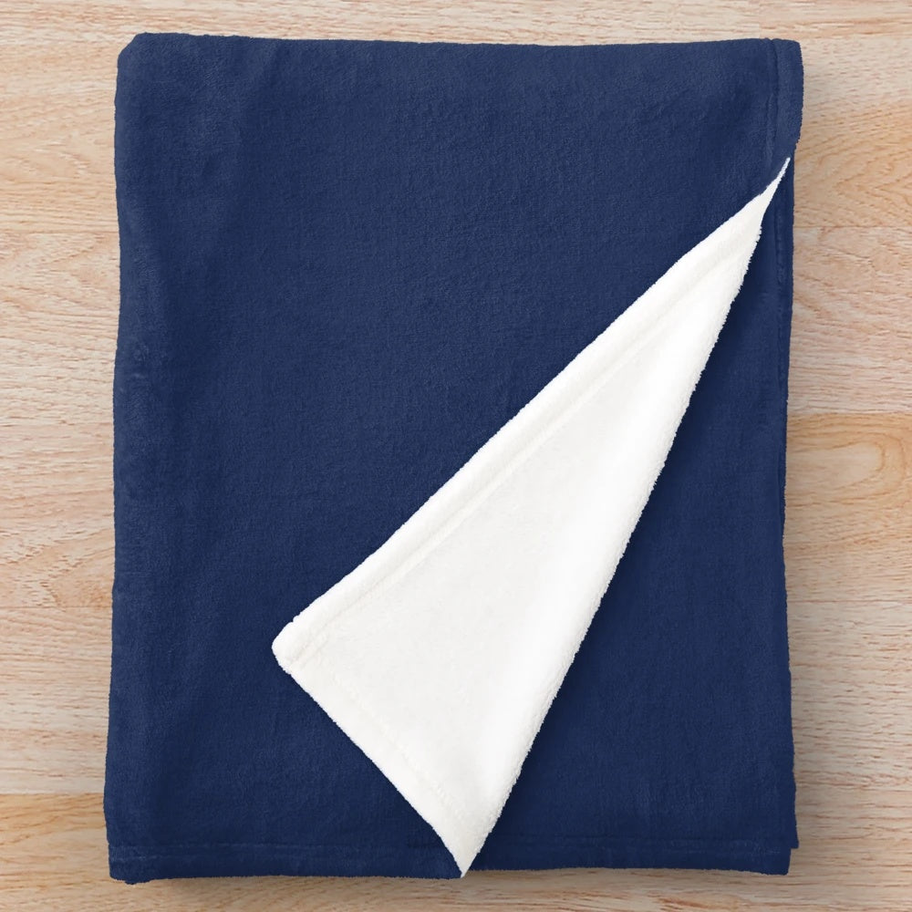 St. Edward's University logo printed on a soft, plush blanket