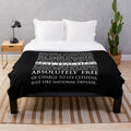 The West Wing Sam Seaborn Inspired Plush Blanket