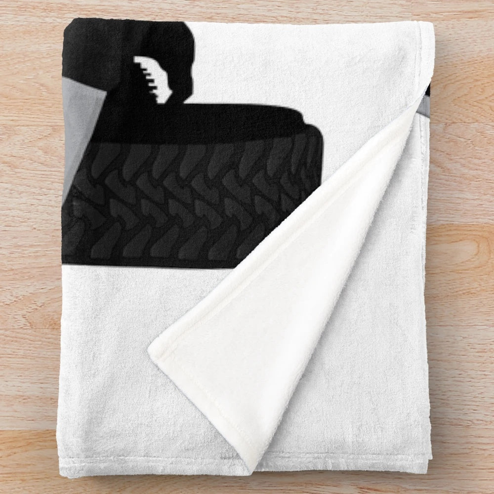 Toyota Tacoma inspired plush blanket
