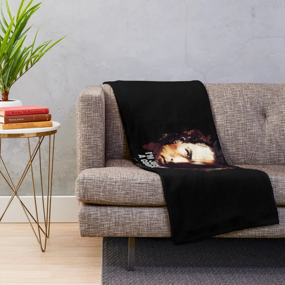 Under Siege movie inspired plush blanket