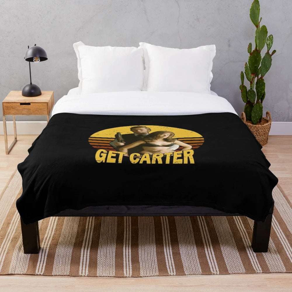 Get Carter" Classic Plush Blanket featuring Michael Caine
