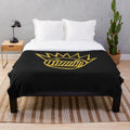 Ween band inspired plush blanket with boognish design