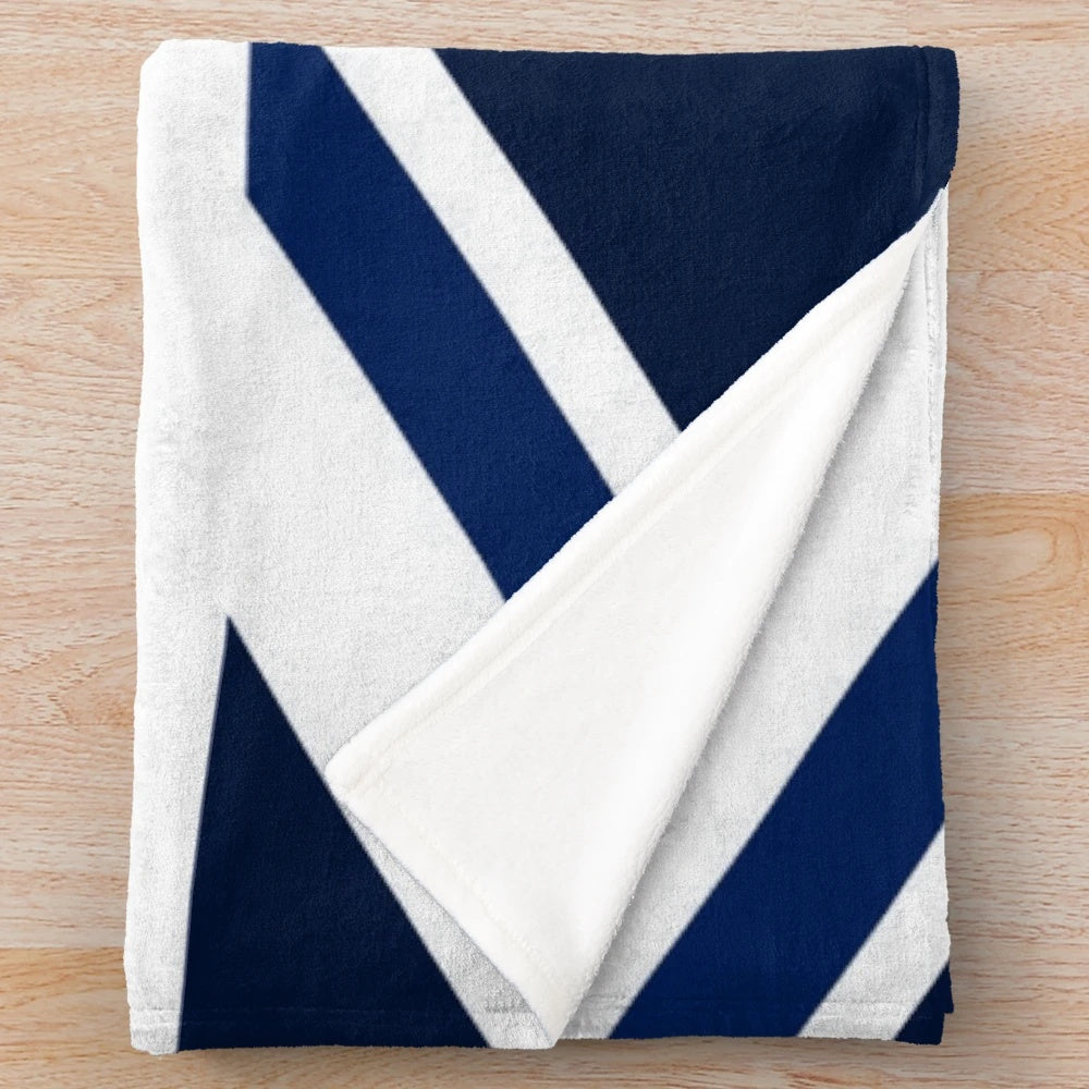 West Bromwich Albion plush blanket, featuring the Boing Boing logo