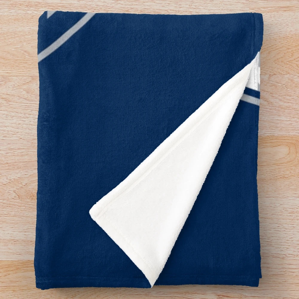 Worcester Railers plush blanket with team logo