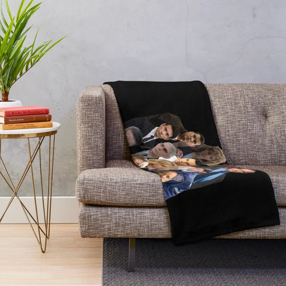 SVU Dedicated Detectives Plush Blanket