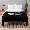 Dental Assistant Plush Blanket with Badass Graphic Design