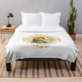 Virgin Mary and Baby Jesus Plush Blanket