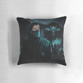 DJ Alan British DJ Electro House EDM 90s Vintage Throw Pillow