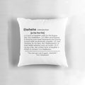 Soft, plush pillow featuring the "ehehehe" laugh of actor Tom Hiddleston as Loki from the Marvel Cinematic Universe.