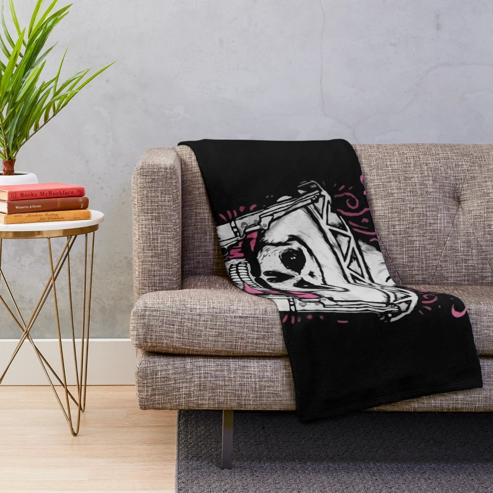 Pierce the Veil themed plush blanket