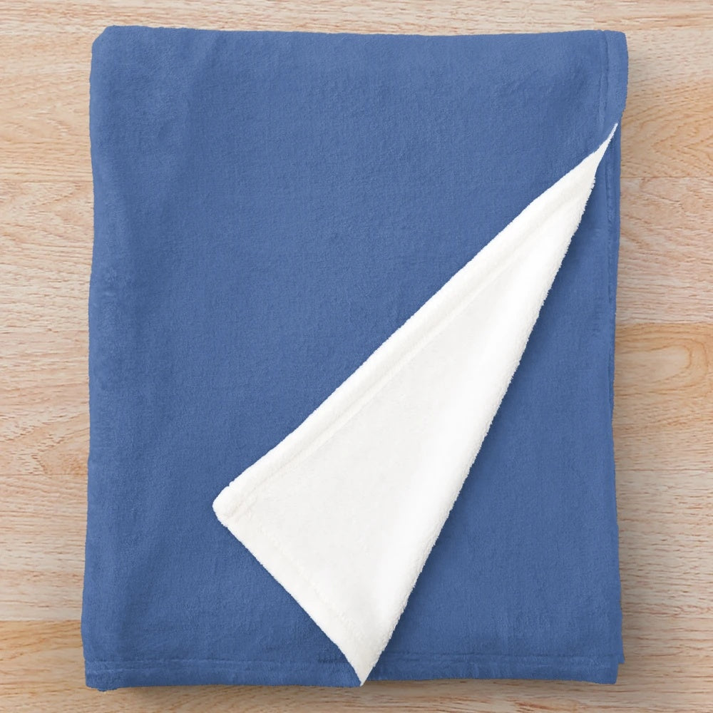 Soft and cozy plush blanket featuring a feminist design
