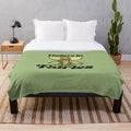 Fairy-inspired plush blanket with whimsical nature design