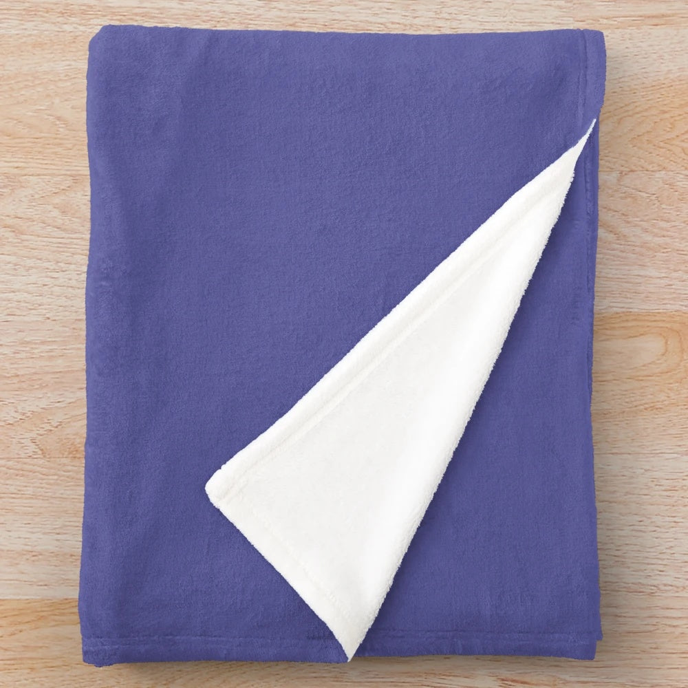 Megurine Luka inspired plush blanket with "what doesn't kill me gives me exp" design