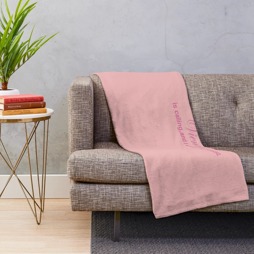 Plush blanket featuring the iconic architecture and culture of Vienna, Austria