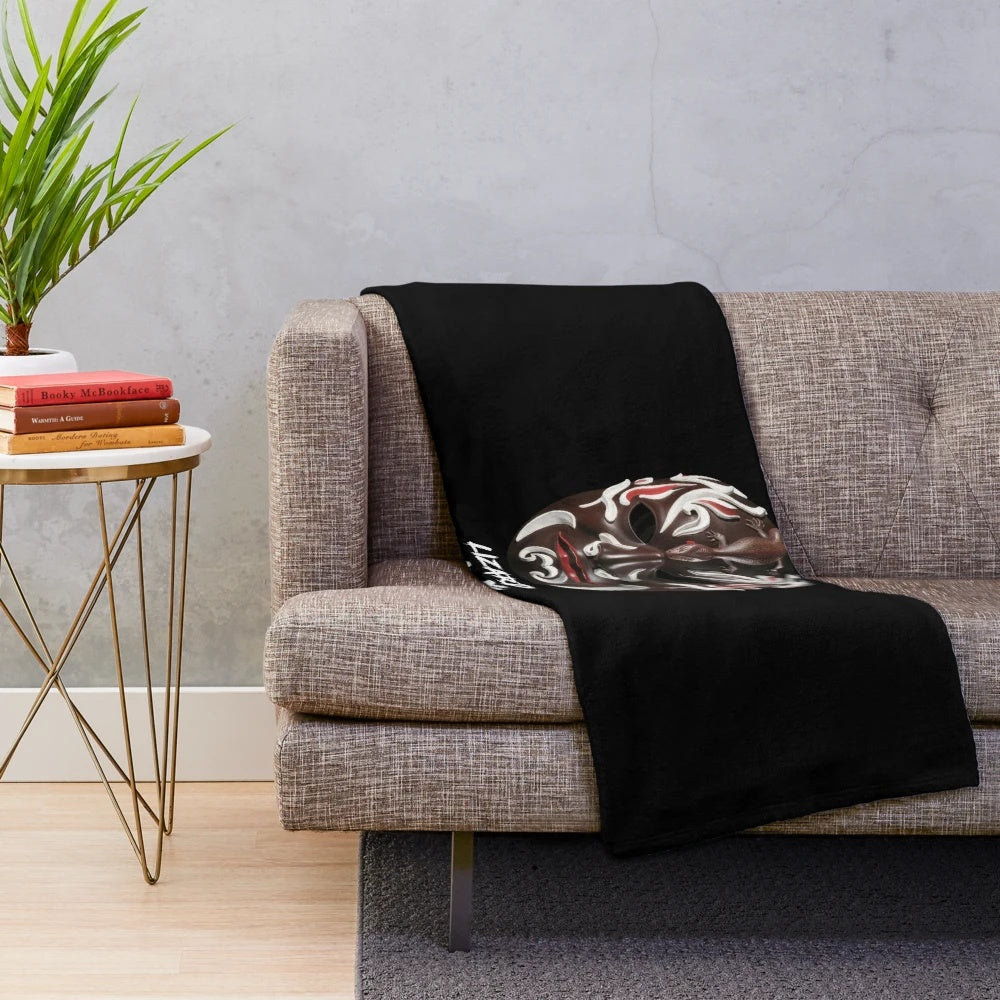 Five Deadly Venoms inspired lizard plush blanket