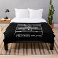 Ford Ranger Truck Evolution Classic Outline Plush Blanket