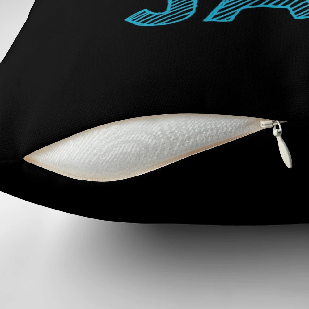 Funny back pain design pillow