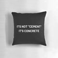 Humorous civil engineer pillow with text