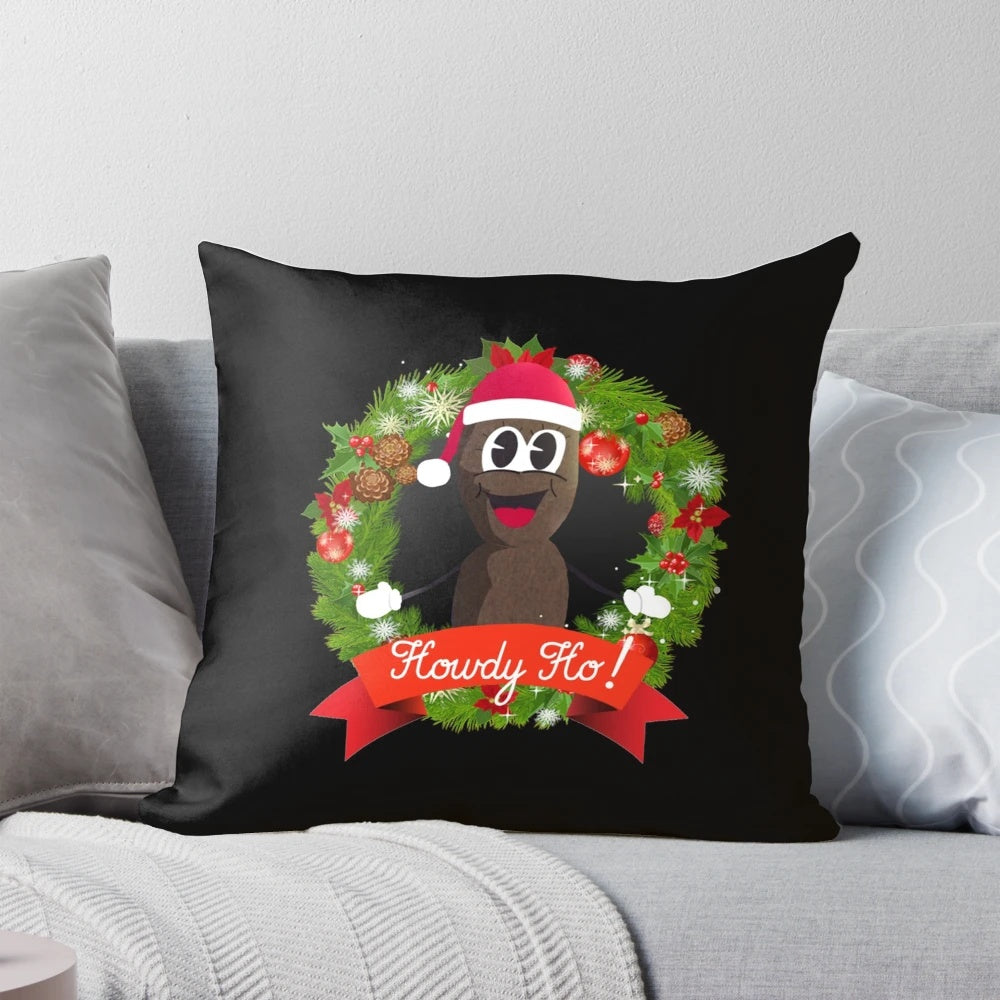 South Park Mr Hankey Howdy Ho! Christmas Holiday Pillow