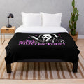 Ghostface scream plush blanket for horror movie fans