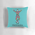 Harlequins Rugby Pillow - Plush, high-quality pillow featuring the iconic Harlequins rugby team logo and colors