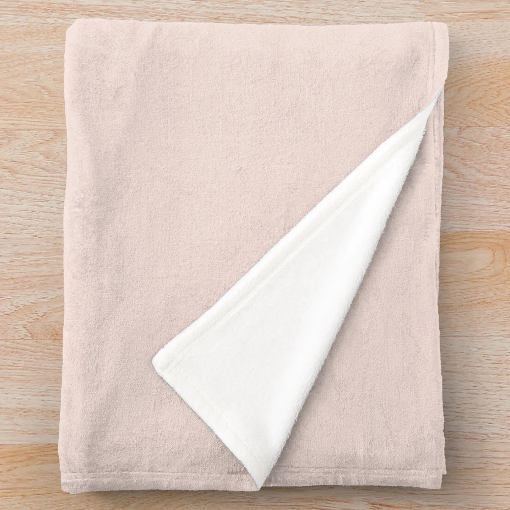 Hypnos inspired plush blanket with line art design of Greek god of sleep