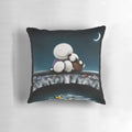 Stylish Doug Hyde dog-themed minimalist and contemporary design pillow