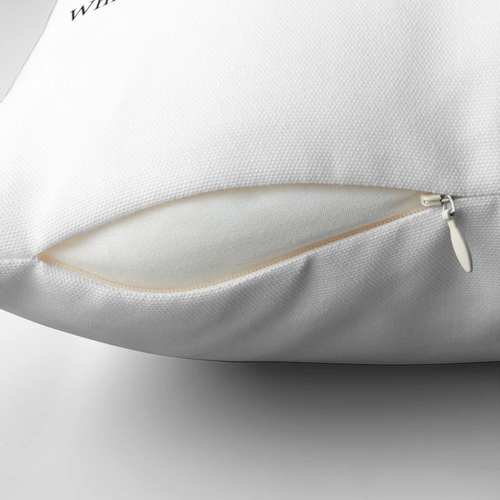 "Soft, cozy Outer Banks Pogue-themed pillow featuring iconic quotes and characters from the show"