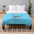 Plush blanket with "Teachers Make All Other Occupations Possible" design
