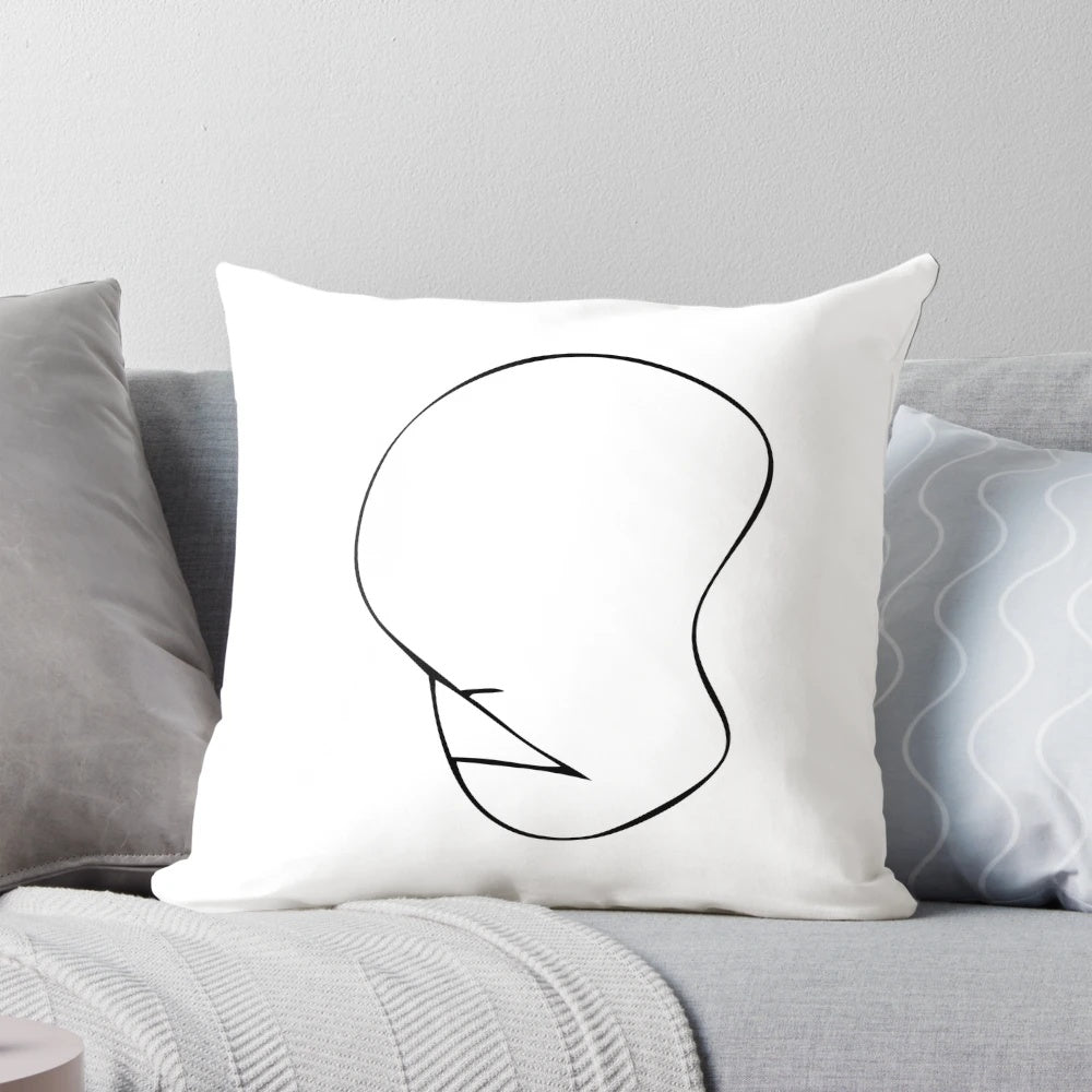Pillow with the quote "It's dignity, Luanne" from The Simpsons