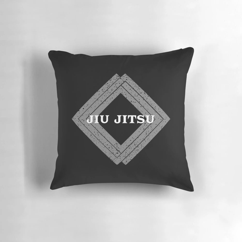 Jiu Jitsu Square Pillow with Unique Martial Arts Design