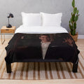 Kai Parker themed plush blanket for vampire fans